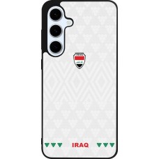 Samsung Galaxy S24 FE Case Hülle - Silikon schwarz Irak 2026 personalisierbares Fussballtrikot