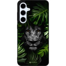 Coque Samsung Galaxy S24 FE - Silicone rigide noir Forest Lion