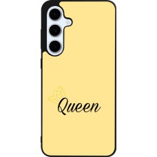 Coque Samsung Galaxy S24 FE - Silicone rigide noir Mom 2024 Queen