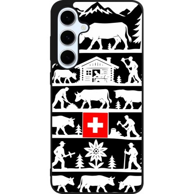 Samsung Galaxy S24 FE Case Hülle - Silikon schwarz Poya Schweiz 1 schwarz