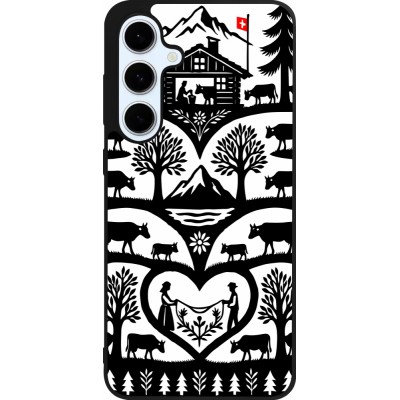 Samsung Galaxy S24 FE Case Hülle - Silikon schwarz Poya Schweiz 2