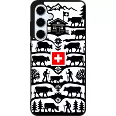 Samsung Galaxy S24 FE Case Hülle - Silikon schwarz Poya Schweiz 3