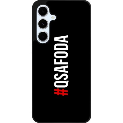 Samsung Galaxy S24 FE Case Hülle - Silikon schwarz Qsafoda 1