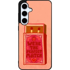 Coque Samsung Galaxy S24 FE - Silicone rigide noir Saint Valentines Day 26 Perfect Match