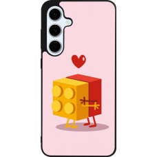 Coque Samsung Galaxy S24 FE - Silicone rigide noir Saint Valentines Day 26 Puzzle