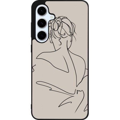 Samsung Galaxy S24 FE Case Hülle - Silikon schwarz Salnikova 05