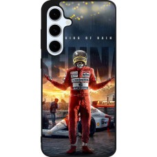 Samsung Galaxy S24 FE Case Hülle - Silikon schwarz Senna The King of Rain