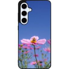 Samsung Galaxy S24 FE Case Hülle - Silikon schwarz Bee on a flower Spring 2026
