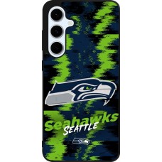 Coque Samsung Galaxy S24 FE - Silicone rigide noir Super Bowl 26 Seattle 2