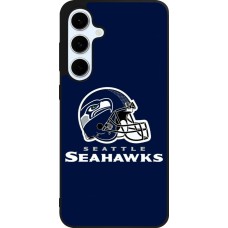 Coque Samsung Galaxy S24 FE - Silicone rigide noir Super Bowl 26 Seattle 3