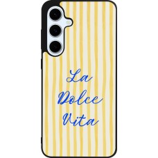 Samsung Galaxy S24 FE Case Hülle - Silikon schwarz The good life 2026