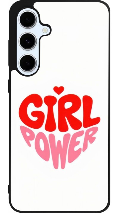 Samsung Galaxy S24 FE Case Hülle - Silikon schwarz Womens day 2026 6