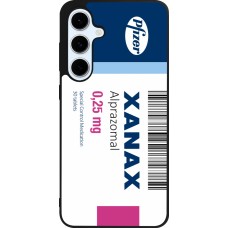 Coque Samsung Galaxy S24 FE - Silicone rigide noir Xanax Alprazolam 2025