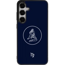 Samsung Galaxy S24+ Case Hülle - Silikon schwarz Astrologie Jungfrau