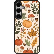 Samsung Galaxy S24+ Case Hülle - Silikon schwarz Autumn 25 Autumn pattern