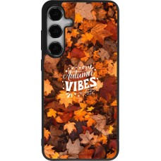 Samsung Galaxy S24+ Case Hülle - Silikon schwarz Autumn 25 Autumn vibes