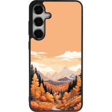 Samsung Galaxy S24+ Case Hülle - Silikon schwarz Autumn 25 Mountains
