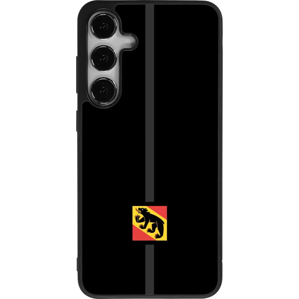 Samsung Galaxy S24+ Case Hülle - Silikon schwarz Kanton BE schwarz