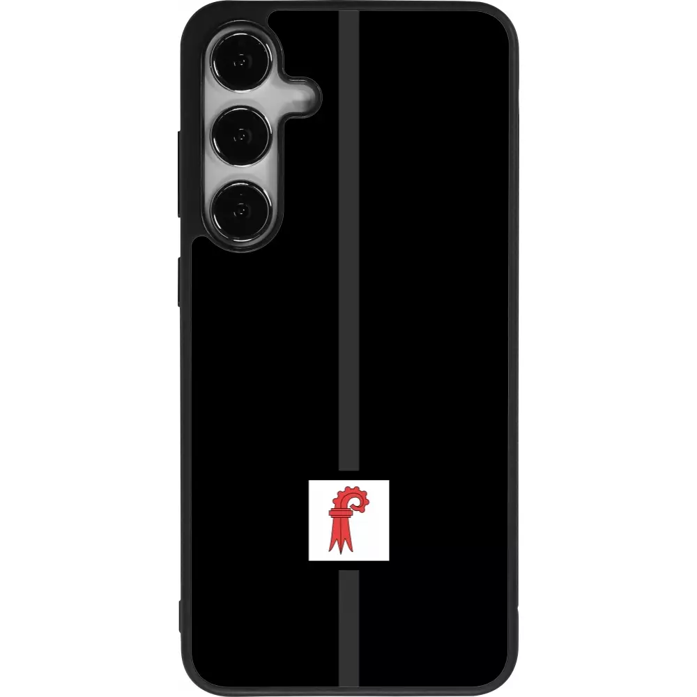 Samsung Galaxy S24+ Case Hülle - Silikon schwarz Kanton BL schwarz