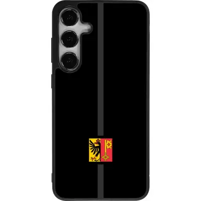 Samsung Galaxy S24+ Case Hülle - Silikon schwarz Kanton GE schwarz