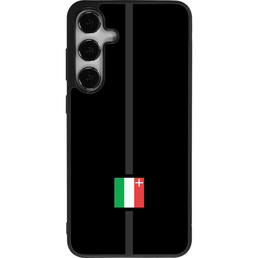 Samsung Galaxy S24+ Case Hülle - Silikon schwarz Kanton NE schwarz