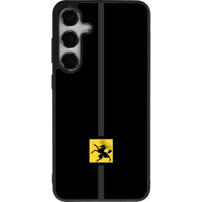 Samsung Galaxy S24+ Case Hülle - Silikon schwarz Kanton SH schwarz