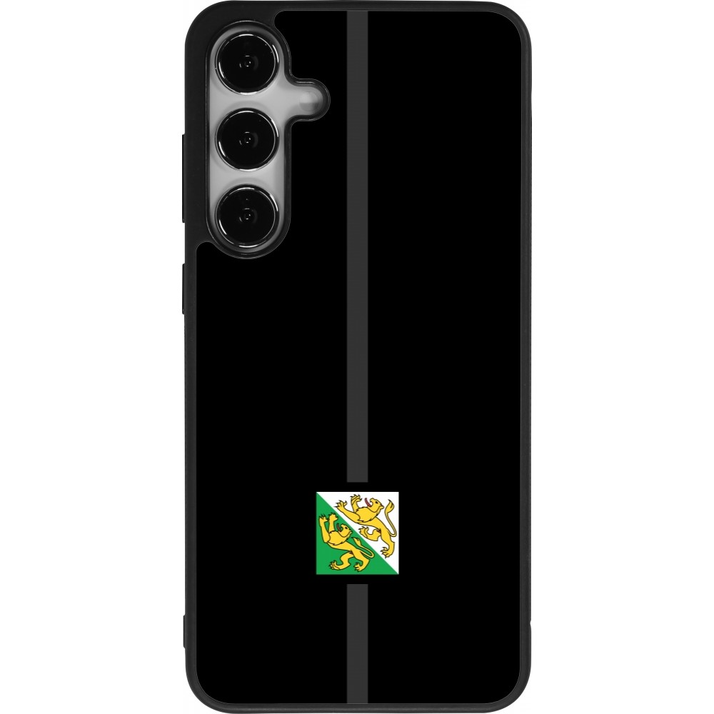 Samsung Galaxy S24+ Case Hülle - Silikon schwarz Kanton TG schwarz