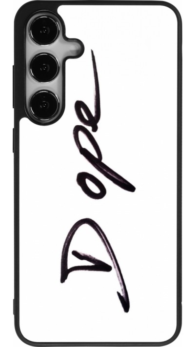 Coque Samsung Galaxy S24+ - Silicone rigide noir Dope
