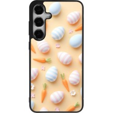 Samsung Galaxy S24+ Case Hülle - Silikon schwarz Easter 2026 Pattern Easter