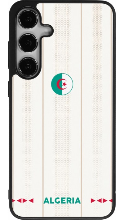 Samsung Galaxy S24+ Case Hülle - Silikon schwarz Algerien 2026 personalisierbares Fussballtrikot