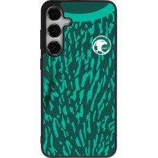 Samsung Galaxy S24+ Case Hülle - Silikon schwarz Saudi-Arabien 2022 personalisierbares Fussballtrikot