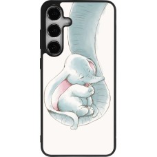 Samsung Galaxy S24+ Case Hülle - Silikon schwarz Mom 1903