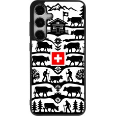 Samsung Galaxy S24+ Case Hülle - Silikon schwarz Poya Schweiz 3