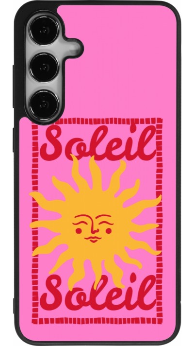 Samsung Galaxy S24+ Case Hülle - Silikon schwarz Sun sun 2026