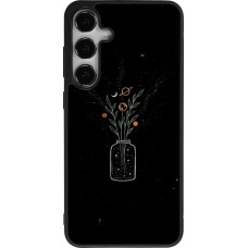 Samsung Galaxy S24+ Case Hülle - Silikon schwarz Vase black