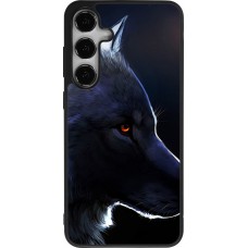 Samsung Galaxy S24+ Case Hülle - Silikon schwarz Wolf Shape