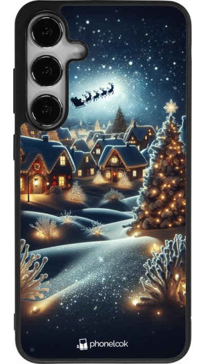 Samsung Galaxy S24+ Case Hülle - Silikon schwarz Weihnachten 2023 Weihnachten steht vor der Tür