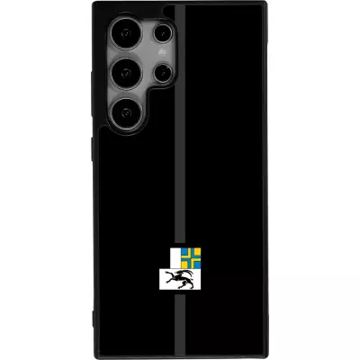 Samsung Galaxy S24 Ultra Case Hülle - Silikon schwarz Kanton GR schwarz