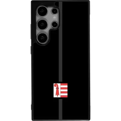 Samsung Galaxy S24 Ultra Case Hülle - Silikon schwarz Kanton JU schwarz