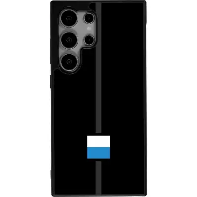 Samsung Galaxy S24 Ultra Case Hülle - Silikon schwarz Kanton LU schwarz