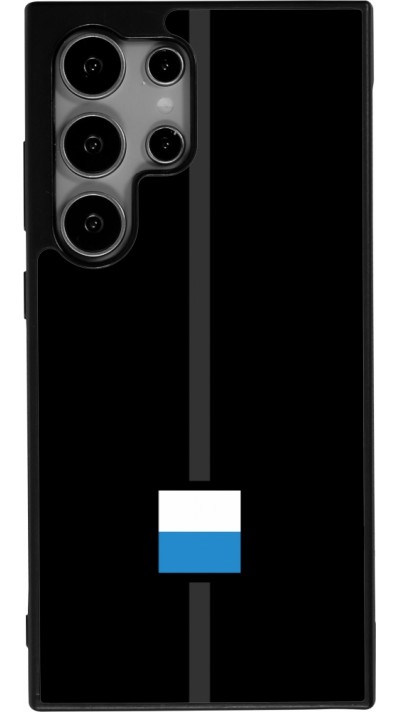 Samsung Galaxy S24 Ultra Case Hülle - Silikon schwarz Kanton LU schwarz