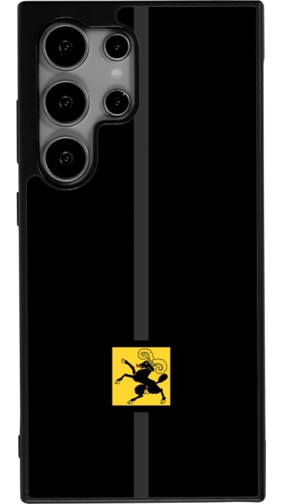 Samsung Galaxy S24 Ultra Case Hülle - Silikon schwarz Kanton SH schwarz