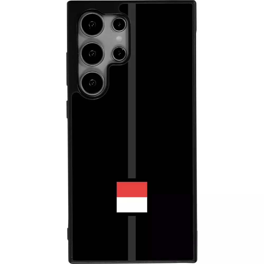 Samsung Galaxy S24 Ultra Case Hülle - Silikon schwarz Kanton SO schwarz