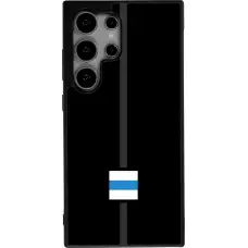 Samsung Galaxy S24 Ultra Case Hülle - Silikon schwarz Kanton ZG schwarz