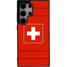 Coque Samsung Galaxy S24 Ultra - Silicone rigide noir Euro 2020 Switzerland