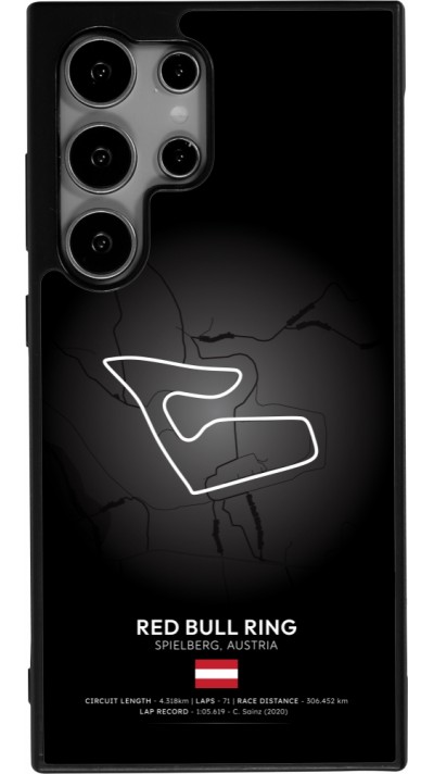 Coque Samsung Galaxy S24 Ultra - Silicone rigide noir F1 Track 2025 Austria