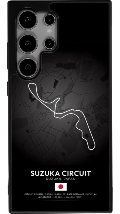 Coque Samsung Galaxy S24 Ultra - Silicone rigide noir F1 Track 2025 Japan