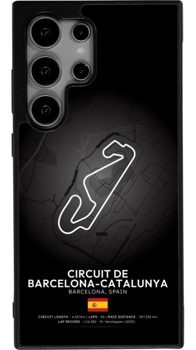 Coque Samsung Galaxy S24 Ultra - Silicone rigide noir F1 Track 2025 Spain