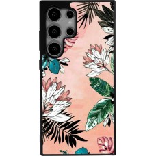 Coque Samsung Galaxy S24 Ultra - Silicone rigide noir Flowers Artprint