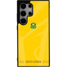 Samsung Galaxy S24 Ultra Case Hülle - Silikon schwarz Südafrika 2026 personalisierbares Fussballtrikot